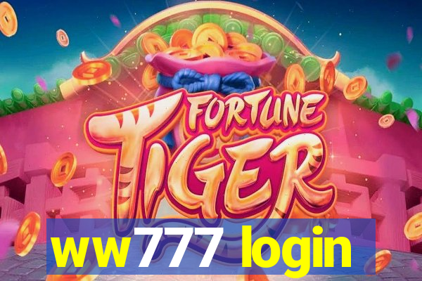 ww777 login